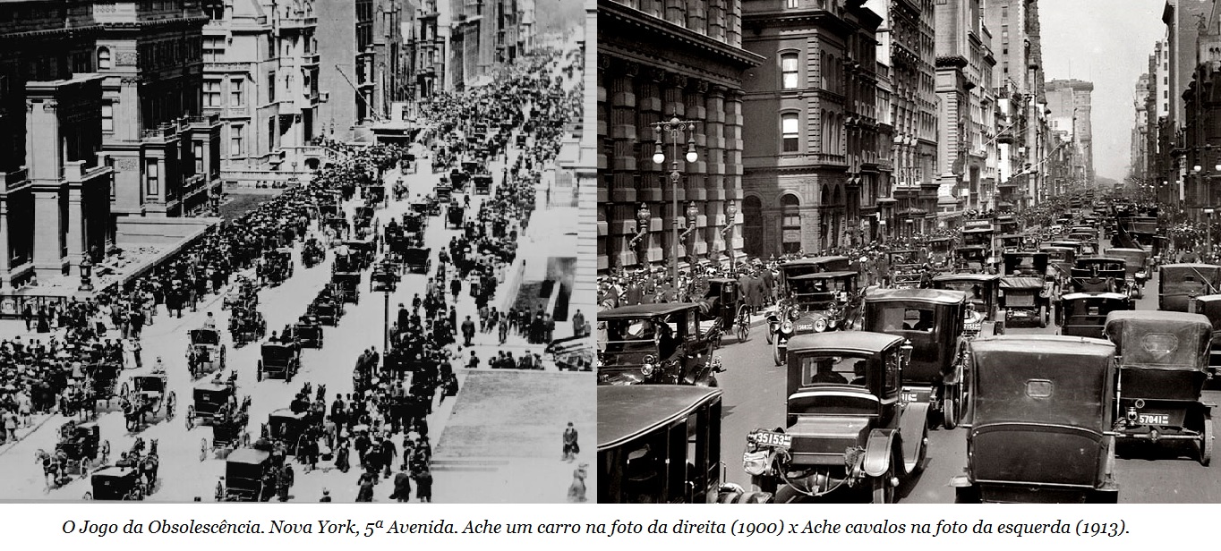 Jogo da Obsolescencia-Nova York 1900_Cavalos x Carros